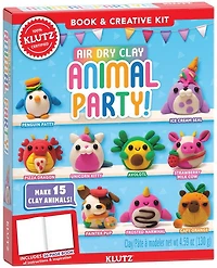 Air-Dry Clay Animal Party!