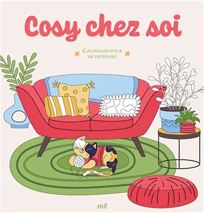 Cosy chez soi : coloriages pour me détendre