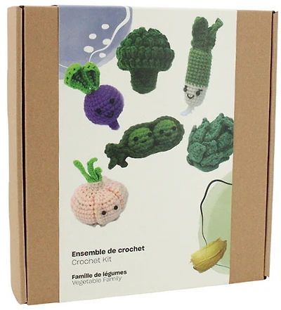 Ens. crochet Famille de Légumes