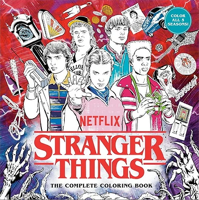 Stranger Things: The Complete Coloring Book