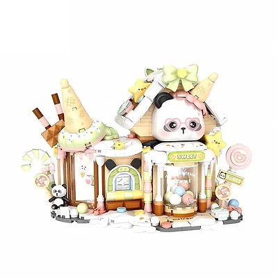 Loz Blocks – Panda Creamery