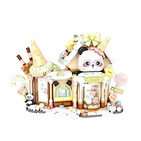 Loz Blocks – Panda Creamery