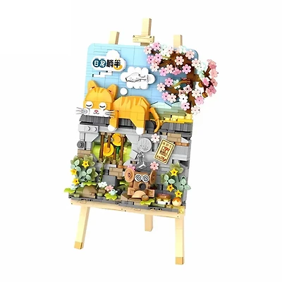 Loz Blocks – The Cat Painting