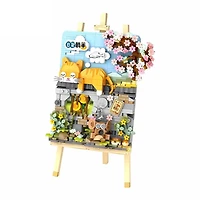 Loz Blocks – The Cat Painting