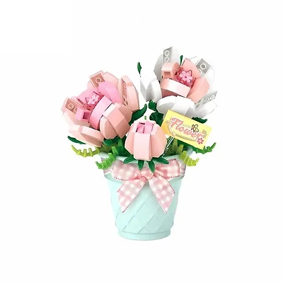Micro blocs Loz - Bouquet de roses