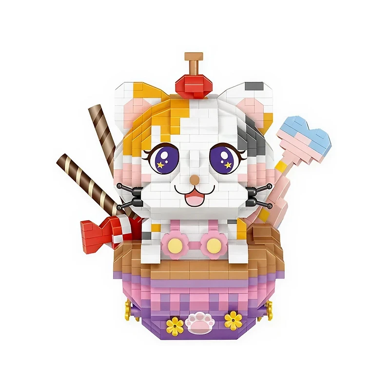 Loz Blocks – Cat Mermaid Cupcake