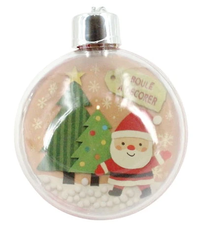 Ornement boule à décorer