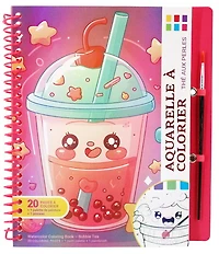 Coloring book bubble tea