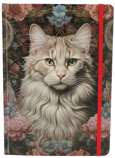 Cahier de note chat art nouveau 96p