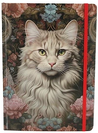 Cahier de note chat art nouveau 96p