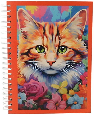 Cahier spirale ligné chat 2AS 160p