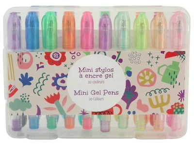 Mini Gel Pens 20 Asst Colors