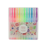 Set of 12 Gel Pens – Pastel Colors