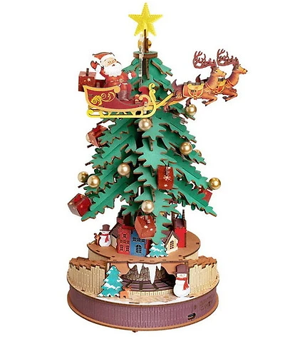 Sapin de Noël à construire