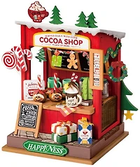 Mini maison à bricoler - Chocolat chaud