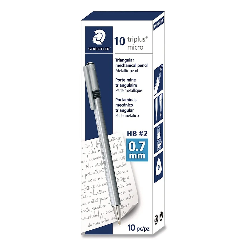 Triplus Mechanical Pencil – Gray, 0.7 mm