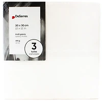 Ens. 3 toiles galerie 12X12 PO 370g/13oz