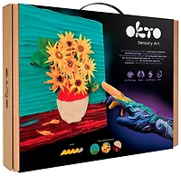 Ens. de peinture créatif 3D Tournesols