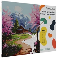 Peinture à numéros - Chalet