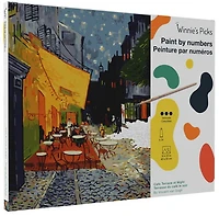 Peinture à numéros - Terrasse du café le soir - Van Gogh