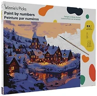 Paint by Numbers - Winter village