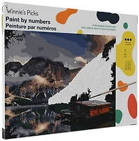 Peinture à numéros - Chalet du Fjord