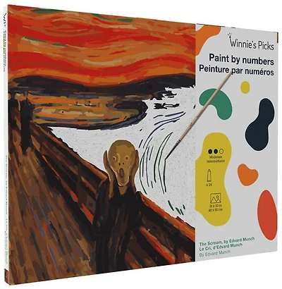 Peinture à numéros - Le Cri - Munch