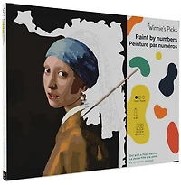 Peinture à numéros - La jeune fille à la perle - Vermeer