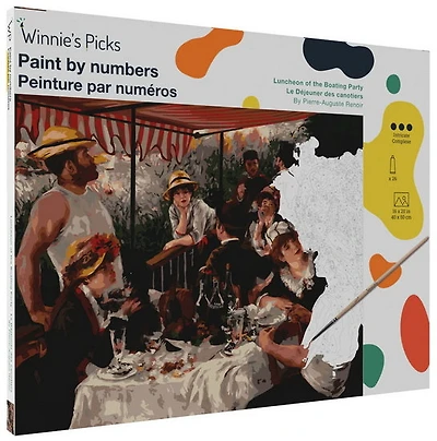 Paint by Numbers - Luncheon of the boating party