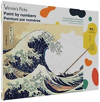 Peinture à numéros - La vague de Kanawaga - Hokusai