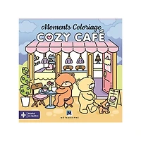 Moments coloriages : cozy café (French Ed.)