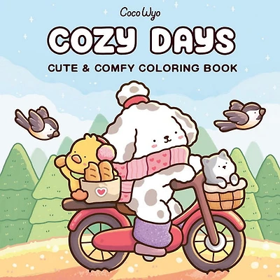 Cozy spaces coloring : cozy days