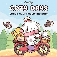Cozy spaces coloring : cozy days