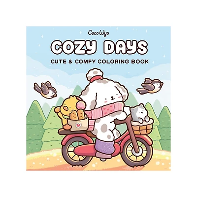 Cozy spaces coloring : cozy days