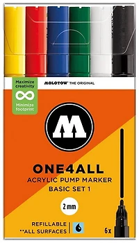 Marqueurs one4all 127hs base 1 ens. 6