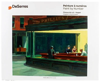 Paint by Numbers Hopper's Nighthawks
