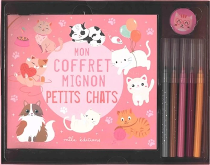 Mon coffret mignon petits chats Cof. N. éd.