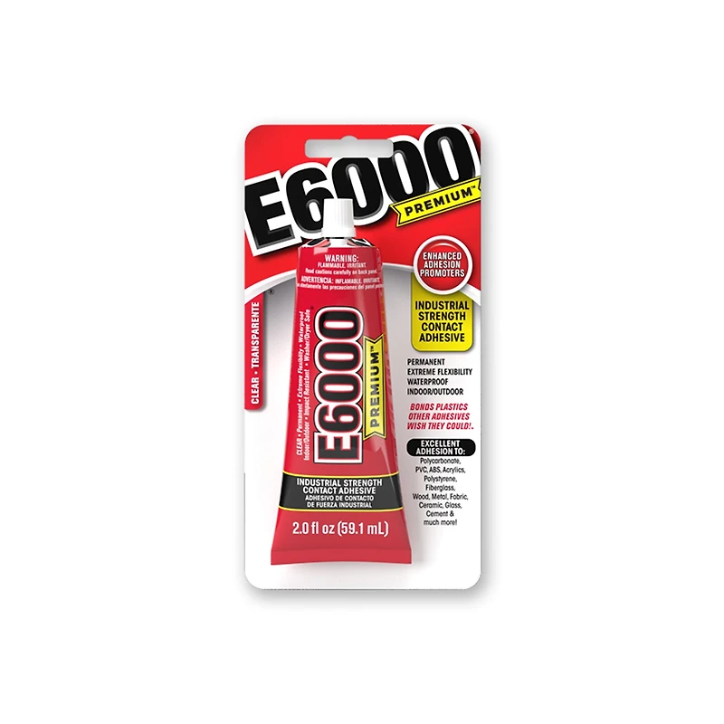 E6000 Clear Premium Glue – 59.1 ml