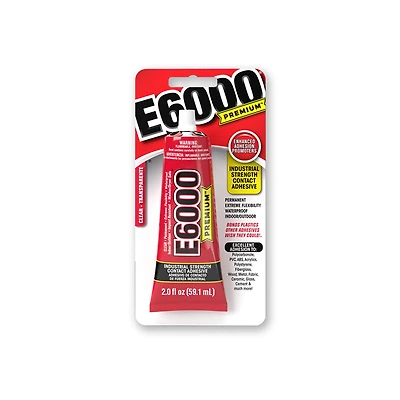 E6000 Clear Premium Glue – 59.1 ml