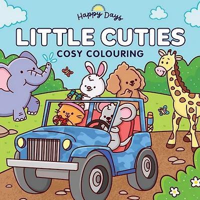 Happy Days - Little Cuties Cosy Colouring