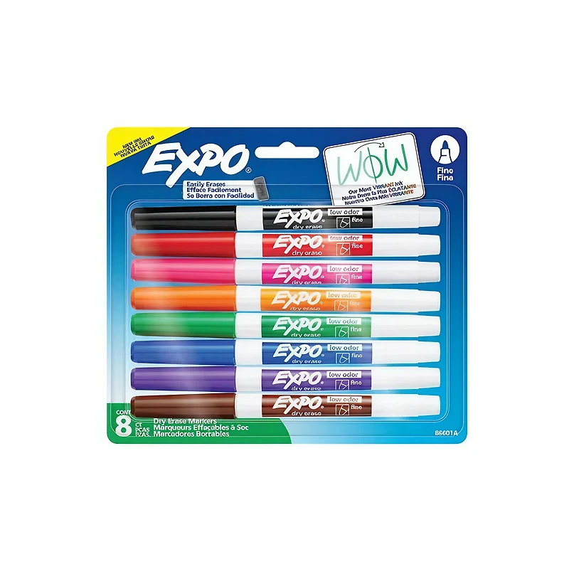 Set of 8 Dry-Erase Markers