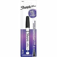 Marqueur sharpie à base d'huile noir fin