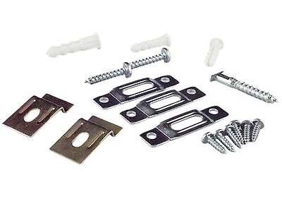 Ancrage de securite (anti-vol) pour cadre en bois