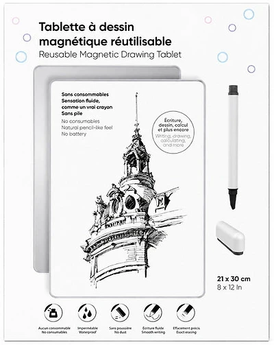 Drawing eraseable tablet 15in