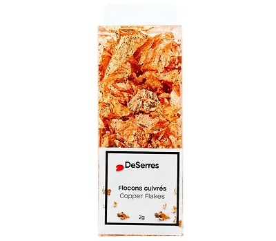 Flocons de métal imitation bronze