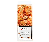 Flocons de métal imitation bronze