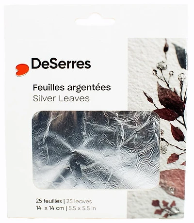 Metal Sheets - Imitation Silver 25pcs