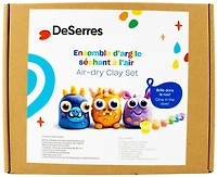 Ens. création pâte à modeler luminescente