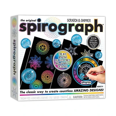 Spirograph Scratch & Shimmer