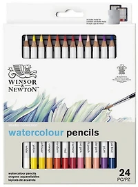 Boîte de 24 crayons aquarelle